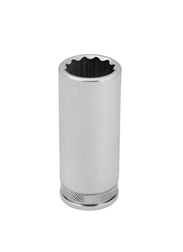 Photo 1 of Titan 68712 3/8-Inch Drive x 12mm 12-Point Metric Deep Socket