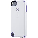 Speck Products Glossy CandyShell Case for iPod Touch 5 (White/Grape Purple)