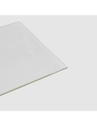 Placa de cristal de borosilicato para cama calefactada MK2 MK2A Wanhao CTC ANET Mendel Prusa I3 Monoprice TEVO RepRap 3D (0.157 in de grosor)