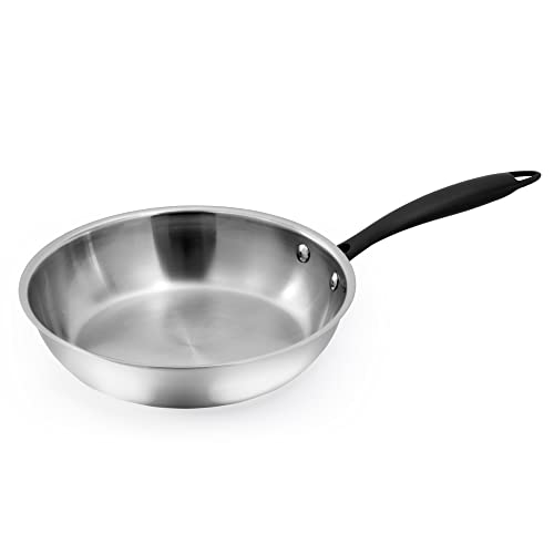 GRANDTIES FullClad TriPly Stainless Steel Frying Pan Induction