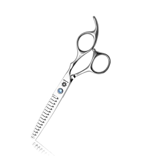 Professional 6 inch Thinning Shears Hair Cutting Scissors Barber Salon Hairdressing Shears for Women and Men (Chunker shear) — image 1