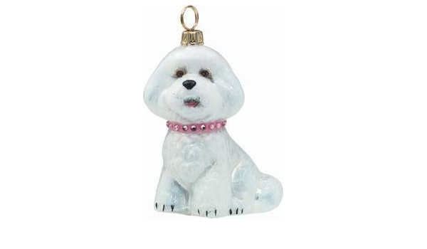 bichon ornament