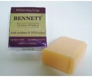 BENNETT EXTRA WHITE Anti-Oxidant Alpha Arbutin Extreme Whitening Soap 130g/4.6oz ( by abobon )best sellers