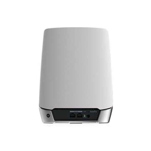 NETGEAR Orbi Whole Home Tri-Band Mesh Add-on Satellite (RBS750) – Works with Your Orbi WiFi 6 System| Adds up to 2,500 sq. ft. Coverage | AX4200 (Up to 4.2Gbps)
