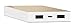 mophie powerstation External Battery for Universal Smartphones and Tablets (6,000mAh) - Gold (Renewed)
