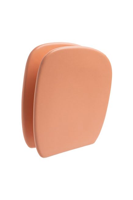 Modern Art Stoneware Apricot Vase for Modern Home Decor Flower Vase Boho Decor Ceramic, 16.5 x 5.3 x 19 cm