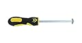 ABN Carbide Tip Grout Removal Hand Tool, Soft Grip & Reversible Triangle Blade for Detail Work