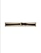 Timex Women's Q7B779 Calfskin 8mm Black Replacement Watchband