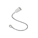 Leegoal(TM) E27 to E27 Light Lamp Bulb Flexible Extension Adaptor Converter (White,60cm)