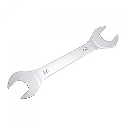 uxcell Thin Open End Wrench, 20mm x 21mm Metric