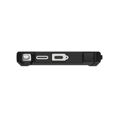 URBAN ARMOR GEAR UAG - Funda diseñado para Samsung Galaxy S25 Ultra Plasma XTE - Compatible con Carga magnética, Estuche con Soporte, Color Negro/Naranja