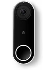Google Nest Doorbell (Wired) - Formerly Nest Hello - Video Doorbell with 24/7 Streaming - Smart Doorbell Camera for Home with HDR Video, HD Talk and Listen, Night Vision, and Person Alerts