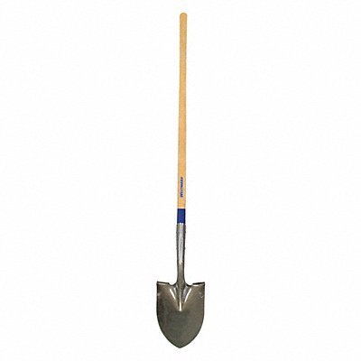 Westward 1WG31 Rnd Point Shovel, 48 In Handle
