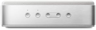 SoundLink Home Lautsprecher, Premium, tragbarer und kabelloser Bluetooth-Regal-Lautsprecher, bis zu 9 Stunden Akkulaufzeit, Helles Silber