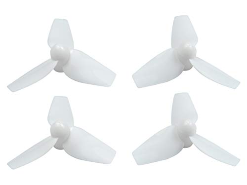 Plastic 3-Blade Propeller 40mm/1.5mm Shaft CW/CCW Set (White)