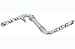 6" Flat Twist Crank Chrome