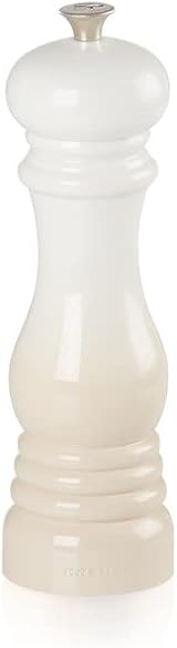 Le Creuset Classic Adjustable Salt Mill Grinder 40g Meringue 21 cm