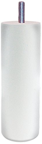 Margot Chameleon Cylinder Base, Set of 4, White, 5 x 5 x 18 cm