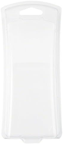 Collecting Warehouse Clear Plastic Clamshell Package/Storage Container, Curved Front, 6.75" H x 2.56" - 2.81" W x 1.63" D, Pack of 10