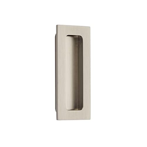Photo 1 of Emtek 220304US15 Emtek 220304 Modern Rectangular 4 Inch Tall Rectangular Flush Door Pull