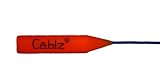 Cablz Colorz Eyewear Retainer, Orange and Blue with Blue Cable, 13-Inch/X-Large