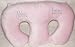 The TWIN Z PILLOW - Pink The only 6 in 1 Twin Pillow Breastfeeding, Bottlefeeding, Tummy Time & Support! A Must Have for Twins! - Cuddle Pink DOTS