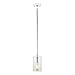 Chrome Pendant Lights Kitchen Island - Medium Clear Glass Pendant Light Fixture