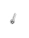 uxcell 14mm Long M1.6x12mm Stainless Steel Hex Socket Head Cap Screws 100 Pcs