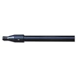Boardwalk BWK636 Fiberglass Broom Handle, Nylon Plastic Threaded End, 1