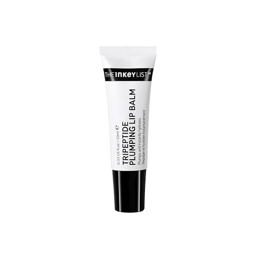 Bálsamo labial rellenador de tripéptidos 10 ml, no produce hormigueo, hidrata los labios secos y agrietados, sin fragancia, adecuado para todo tipo de piel