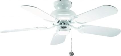 Fantasia Capri Combi 36 Ceiling Fan With Matt White Blade Light