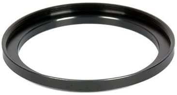 Step Up Ring 43-55 mm Filter Adapter Ring for Attaching Filters, Converters, Sun Visors etc. with Larger Thread (55 mm) to One Lens with Small Thread (43 mm)