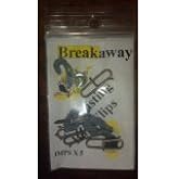 Breakaway 30 Pack Impact Release Clips for Fishing