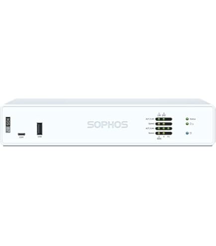 söpö Amazon.com: Sophos XGS 88 (Gen2) Network Security Appliance