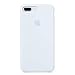 Opshell Soft Silicone Case Cover for Apple iPhone 8 Plus (5.5inch) Boxed- Retail Packaging (SkyBlue)