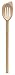 HIC Kitchen French Beechwood Slotted Slanted Spoon, 11.5-Inches
