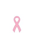 Pink Ribbon Stickers 50 Count