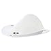 Amarine Made Stainless Steel Clamshell Vent/Wire Cover Clam Shell Vent for Boat - 07725S