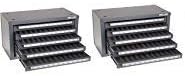 Huot 13025 Five-Drawer Drill Bit Dispenser Cabinet for Jobber Length Wire Sizes #1 to #60 (2)