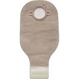 Hollister 18004 - New Image 12'' Lock 'n Roll Drain Pouch, Ultra-Clear 2.75'' Flange, 10/bx