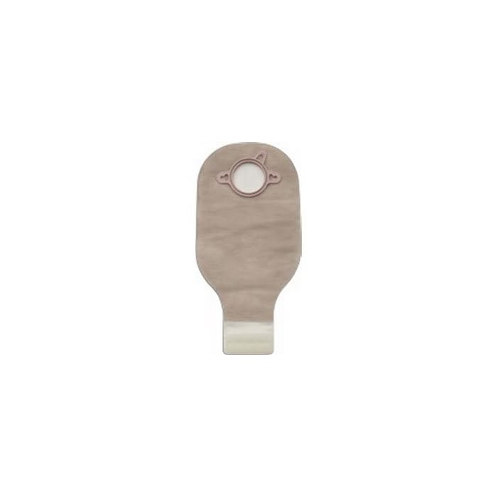 Hollister 18004 - New Image 12'' Lock 'n Roll Drain Pouch, Ultra-Clear 2.75'' Flange, 10/bx