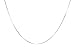 NAGHC 925 Sterling Silver Chain 0.8MM Delicate Box Chain - Italian Necklace Chain - Super Thin & Strong Lovely Chain