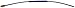 Dorman 628-221 Clutch Hydraulic Line for Select Chevrolet/Pontiac Models (OE FIX)