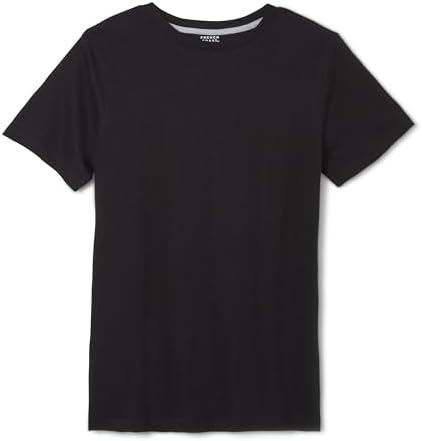 Amazon.com: Anvil Classic T-Shirt with Tearaway Label (705B) Black