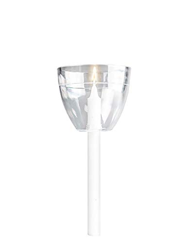 Concordia Supply Clear Shield Drip Protector for Candlelight Service Candles, Church Vigil (Pack of 50) (Best Candles For Vigils)