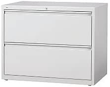 Workpro 30 W 2 Drawer Steel Lateral File Cabinet 28 H X 30 W X 18 5 8 D Light Gray Item 430418 Amazon Ca Office Products