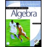 Elementary and Intermediate Algebra - Textbook ... 0005326826 Book Cover