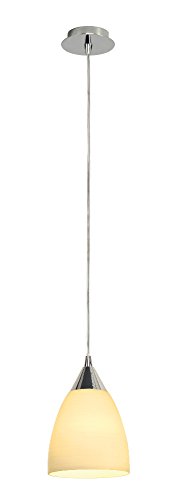 SLV 133661 SLV ORION S pendant luminaire white E14 max. 40W glass, Steel, white, ,  ,