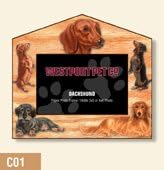 Dachshund Photo Frame by WP Collection