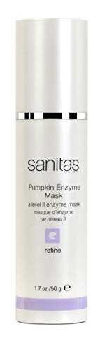 Sanitas Skincare Pumpkin Enzyme Mask, Brightening Treatment Mask, 1.7 Ounce